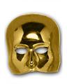 CARNEVALE MASCHERA MEZZO VISO ORO 00145