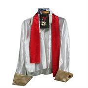 CARNEVALE CAMICIA COLLO ALTO L