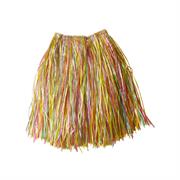 CARNEVALE GONNA RAFIA MULTICOLOR CM.80