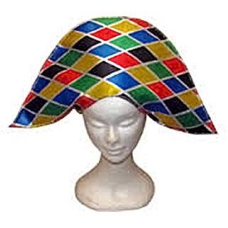 CAPPELLO ARLECCHINO IN TESSUTO 05862