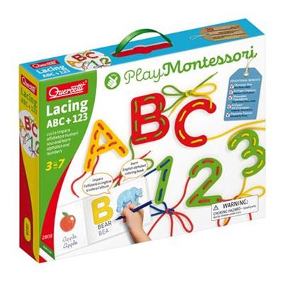LACING ABC+123 MONTESSORI ET  3-7+ 02808