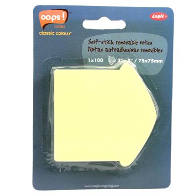 SELF STICK NOTES EAGLE C674 FRECCIA