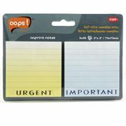 SELF STICK NOTES IMPRINT C673 TIPO POST-IT