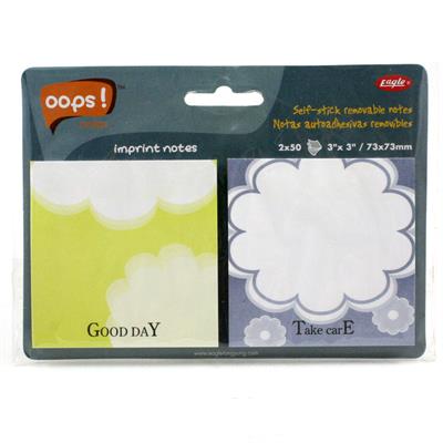 SELF STICK NOTES IMPRINT C678 TIPO POST-IT