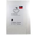 CARTA CARBONE ROSSA 35X50 100FF