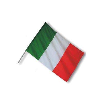 BANDIERA ITALIA C/ASTA 35X45