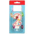 CANDELE BORDO ROSA 2