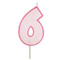 CANDELE BORDO ROSA 6