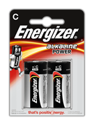 PILE ENERGIZER 1/2 TORCIA PZ.2 ALKALINA