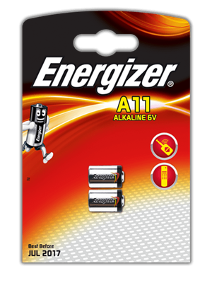PILE ENERGIZER E11A PZ.1
