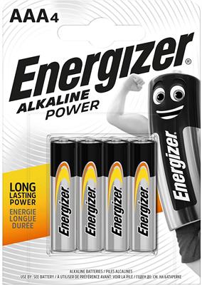 PILE ENERGIZER MINISTILO PZ.4 ALKALINE AAA LR03