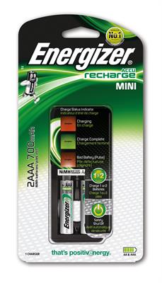 CARICABATTERIA ENERGIZER + 2 PILE AAA 700MAH  AAA