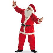 COSTUME BABBO NATALE TG.XL IN PELUCHE IN BUSTA 27000