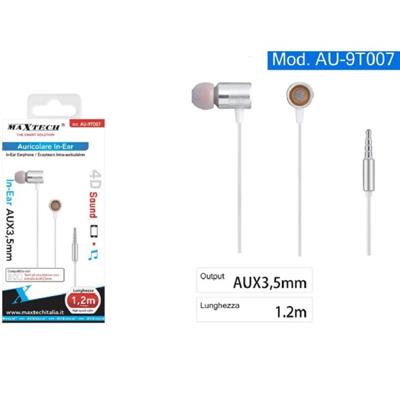 AURICOLARE AU-9T007 WHITE