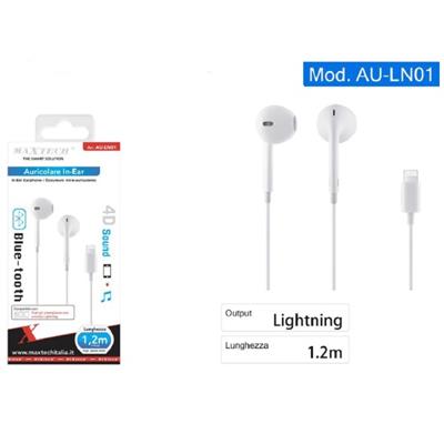 AURICOLARE MAXTECH AU-LN01 CON FILO