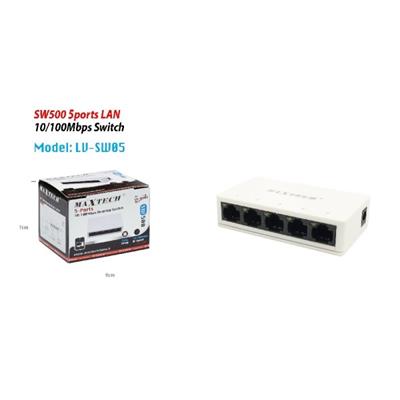 SWITCH MAXTECH LV-SW05  5PORT