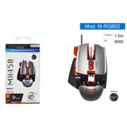MOUSE GAMING MAXTECH M-RGB02 CON FILO RGB