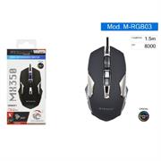 MOUSE GAMING MAXTECH M-RGB03 CON FILO RGB