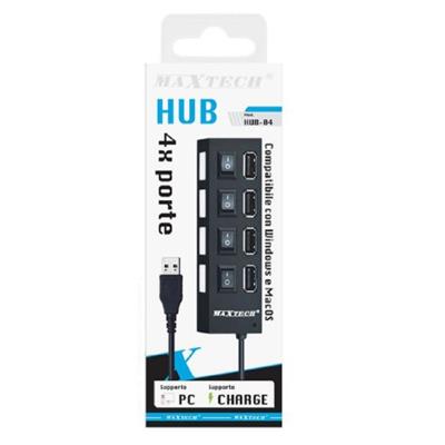 HUB 4 PORTE MAXTECH  HUB-04