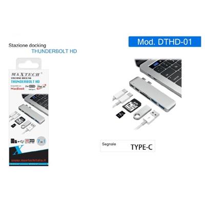 STAZIONE DOCKING THUNDERBOLT HD MAXTECH DTHD-01