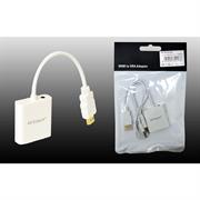ADATTATORE CHD-VGA +AUX DA 0.15M-- BIANCO MAXTECH