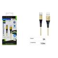 CAVO USB TYPE-C 1M MAXTECH F-TC022 ORO
