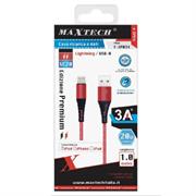 CAVO LIGHTNING 1M MAXTECH F-IP034 ROSSO