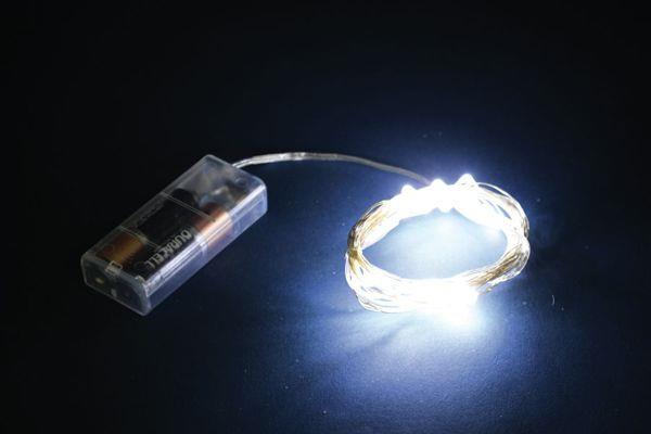 LUCI 40MICROLED BIANCO 4MT BATTERIA 258101041E