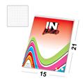 BLOCCO NOTE IN LINEA RED 15X21CM A5 FF.70  GR.60 5MM