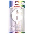 CANDELINA GIVI ITALIA CM.9,5 C/SUPPORTO N.6 BIANCO 06606