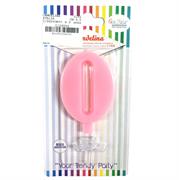 CANDELINA GIVI ITALIA CM.9,5 C/SUPPORTO N.0 ROSA 06630