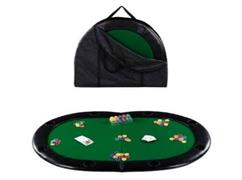 ART.GIOCO TAVOLA POKER TEXAS HOLD'EN BORDO PELLE