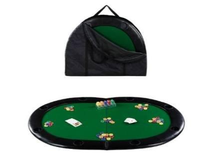ART.GIOCO TAVOLA POKER TEXAS HOLD'EN BORDO PELLE