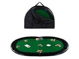 ART.GIOCO TAVOLA POKER TEXAS HOLD'EN BORDO PELLE