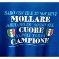 TSHIRT NAPOLI NON MOLLARE TAGLIA XL