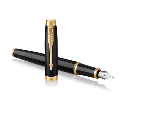 PARKER IM BLACK LACQUER GT STILOGRAFICA PENNINO M