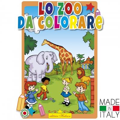LIBRI LO ZOO DA COLORARE 0792