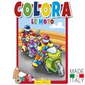 LIBRI COLORA LE MOTO 7374