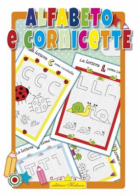 LIBRI ALFABETO E CORNICETTE LIBRO DA COLORARE 0112