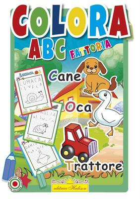 LIBRI ABC FATTORIA LIBRO DA COLORARE 6533