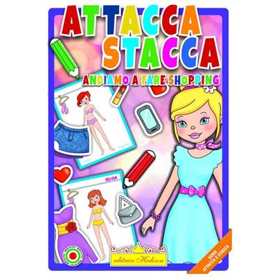 LIBRI ATTACCA STACCA ANDIAMO A FARE SHOPPING 0266