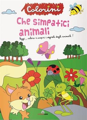 ALBUM DA COLORARE CHE SIMPATICI ANIMALI 10709