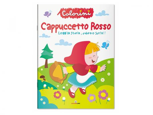 ALBUM DA COLORARE CAPPUCCETTO ROSSO  11089