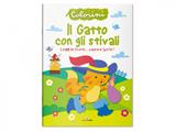 ALBUM DA COLORARE IL GATTO CON GLI STIVALI 11126