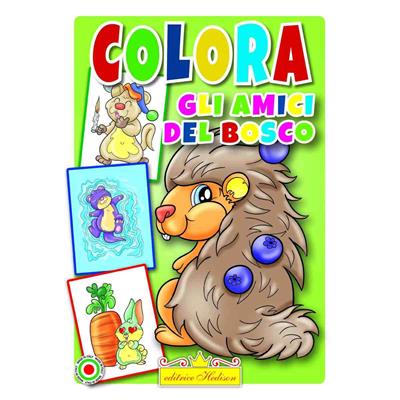 LIBRI COLORA AMICI DEL BOSCO 9991