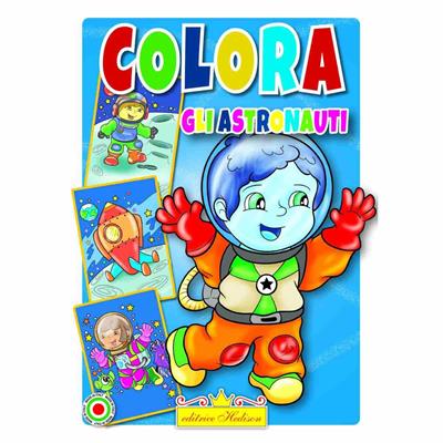 LIBRI COLORA GLI ASTRONAUTI 9058