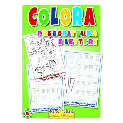 LIBRI COLORA PRESCRITTURA E LETTERE 1999