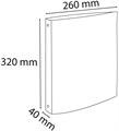 RACCOGLITORI 4 ANELLI 32X26 D.30 ROSA