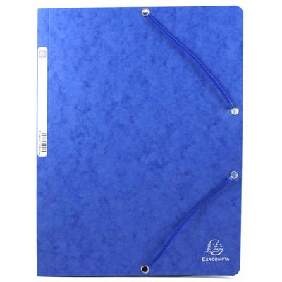 CARTELLE 3 LEMBI CON ELASTICO 24X34 BLE