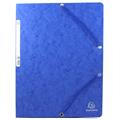 CARTELLE 3 LEMBI CON ELASTICO 24X34 BLE